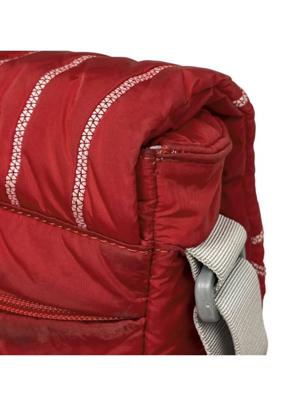 Chanel Sports Line Shoulder Bag CC Logo Nylon Red - Picture 10 of 15